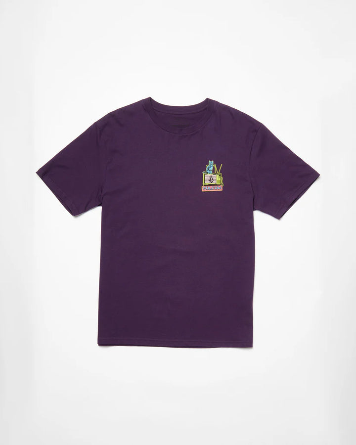 Volcom CaTV T-Shirt - Grape Royale