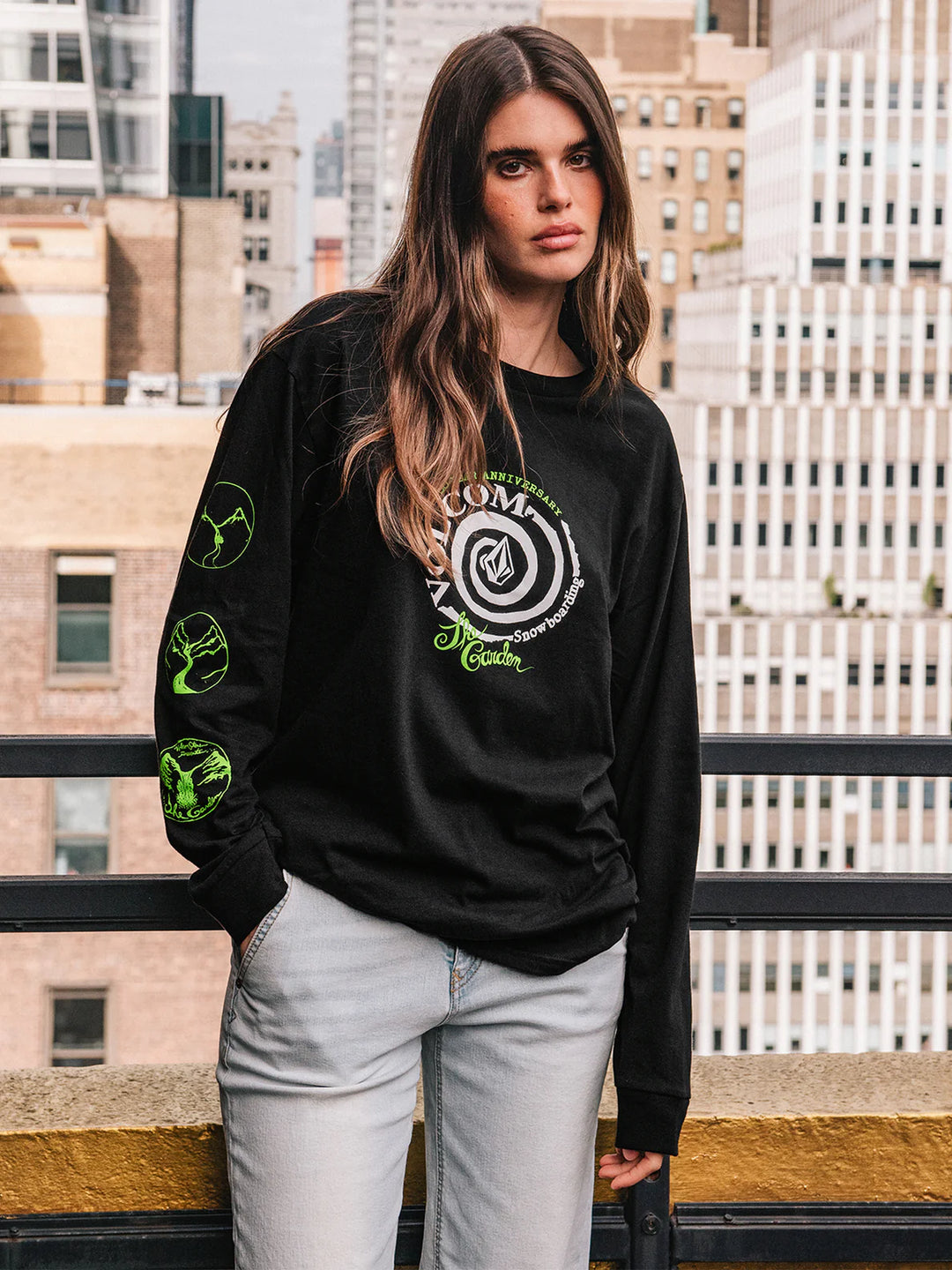 Volcom V Ent The Garden BSC Longsleeve - Black