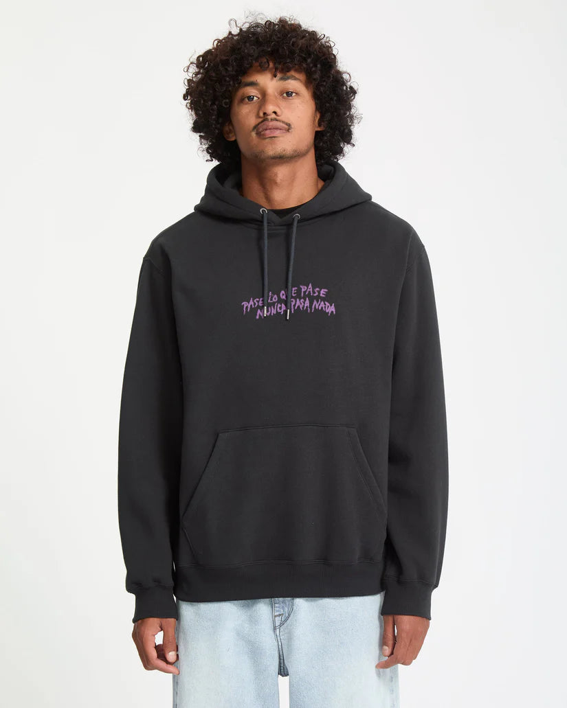Nunca Passa Hoodie - Antique Black