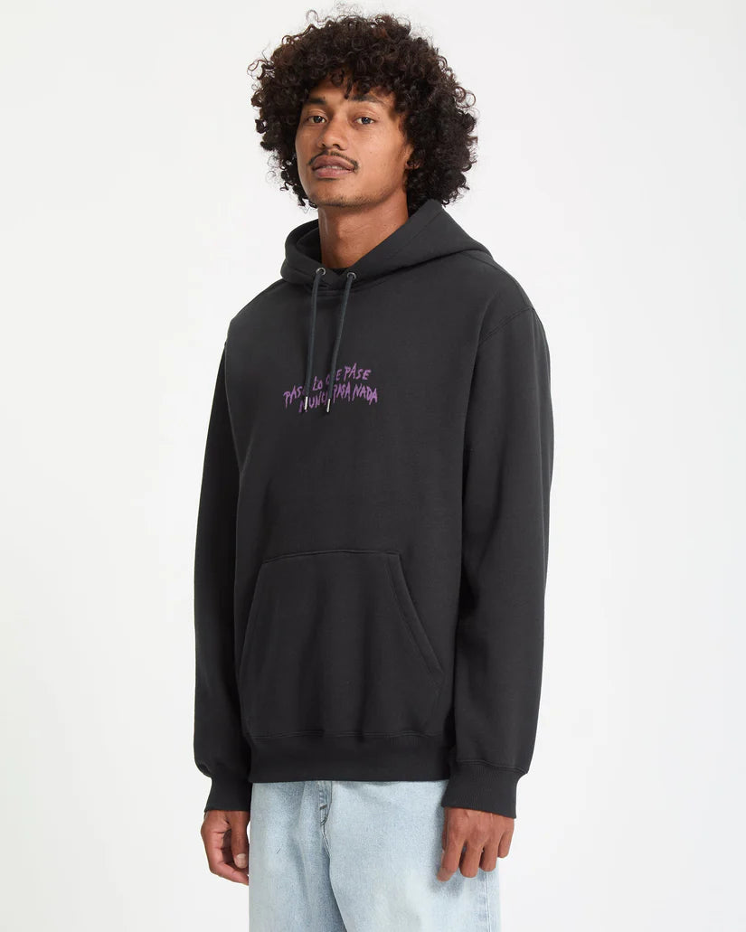 Nunca Passa Hoodie - Antique Black