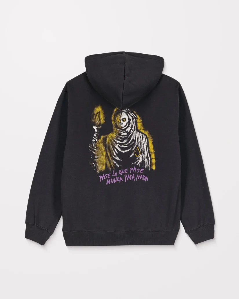 Nunca Passa Hoodie - Antique Black