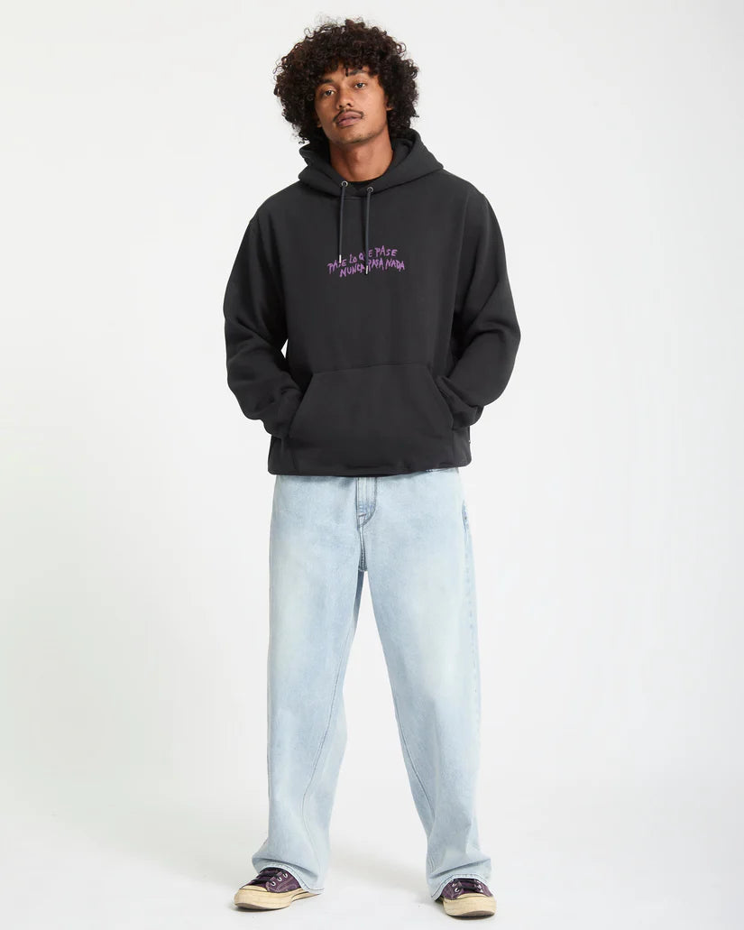 Nunca Passa Hoodie - Antique Black