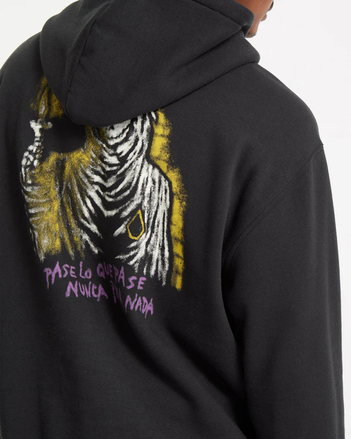 Nunca Passa Hoodie - Antique Black