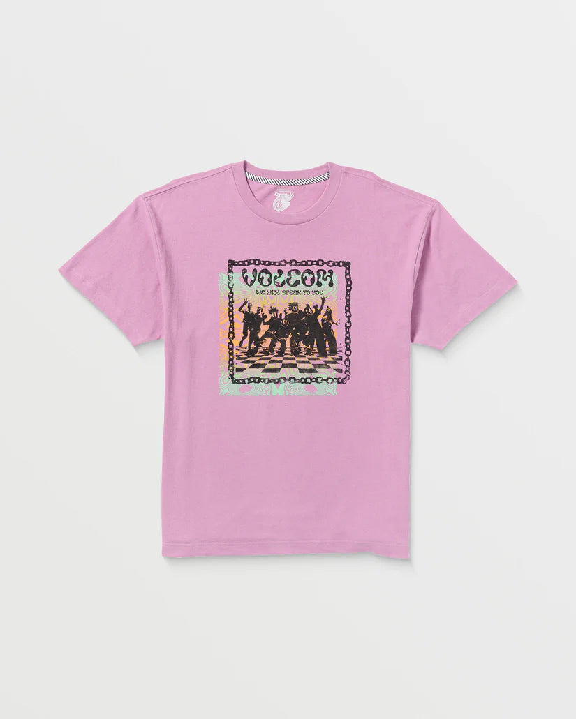 Volcom FA Filip 1 Rygalski T-Shirt - Steel Purple