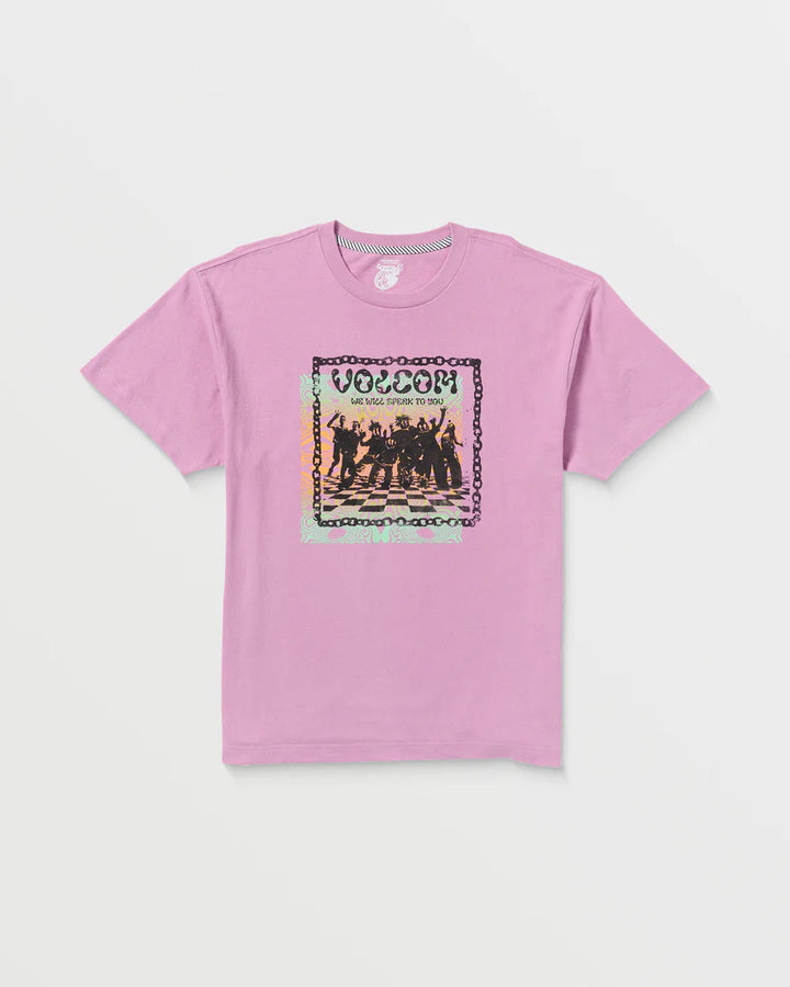 Volcom FA Filip 1 Rygalski T-Shirt - Steel Purple