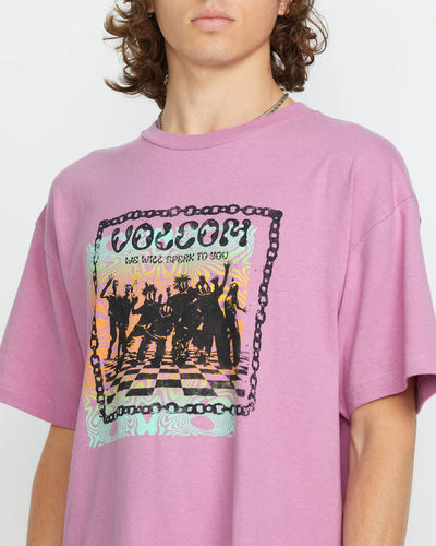 Volcom FA Filip 1 Rygalski T-Shirt - Steel Purple