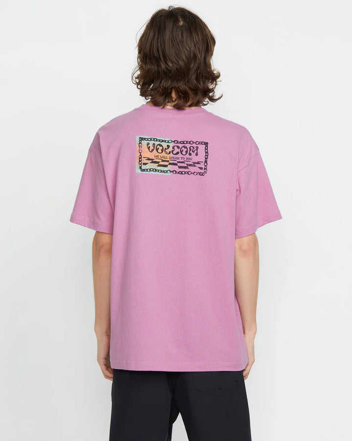 Volcom FA Filip 1 Rygalski T-Shirt - Steel Purple