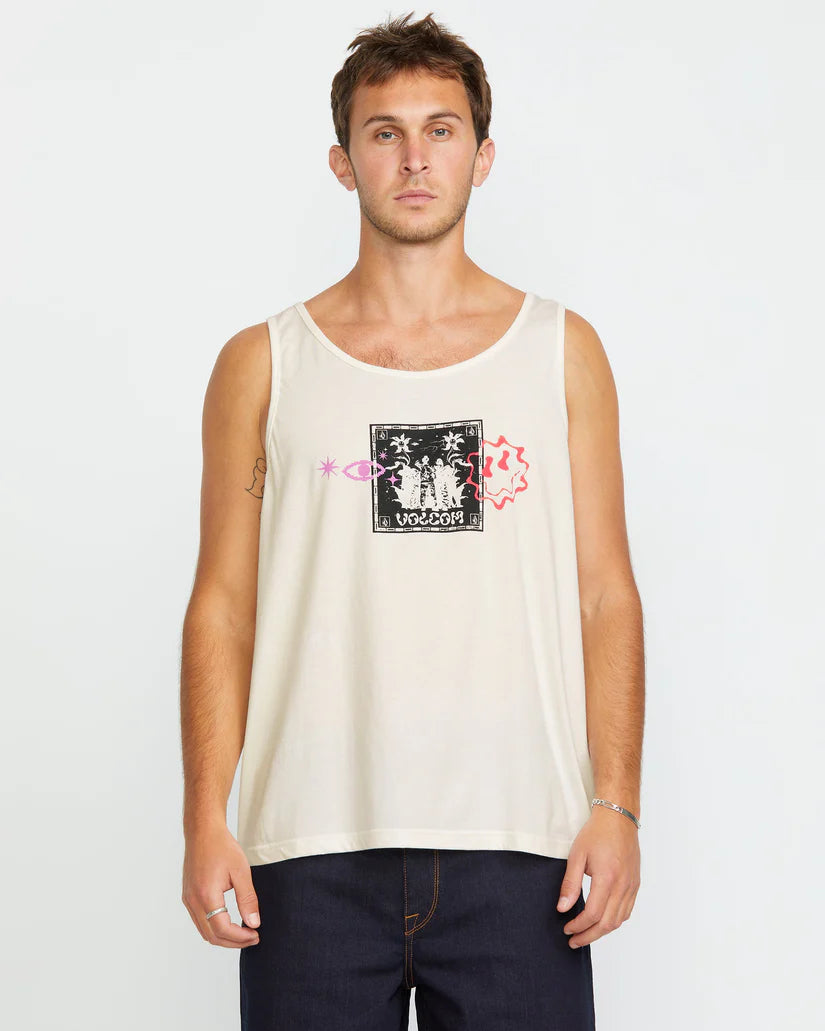 Volcom Filip Rygalski Tanktop - OFF WHITE