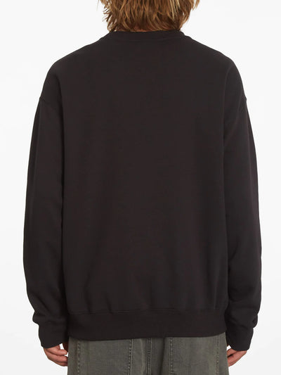 Volcom Single Stone Crew Neck Sweatshirt - Black