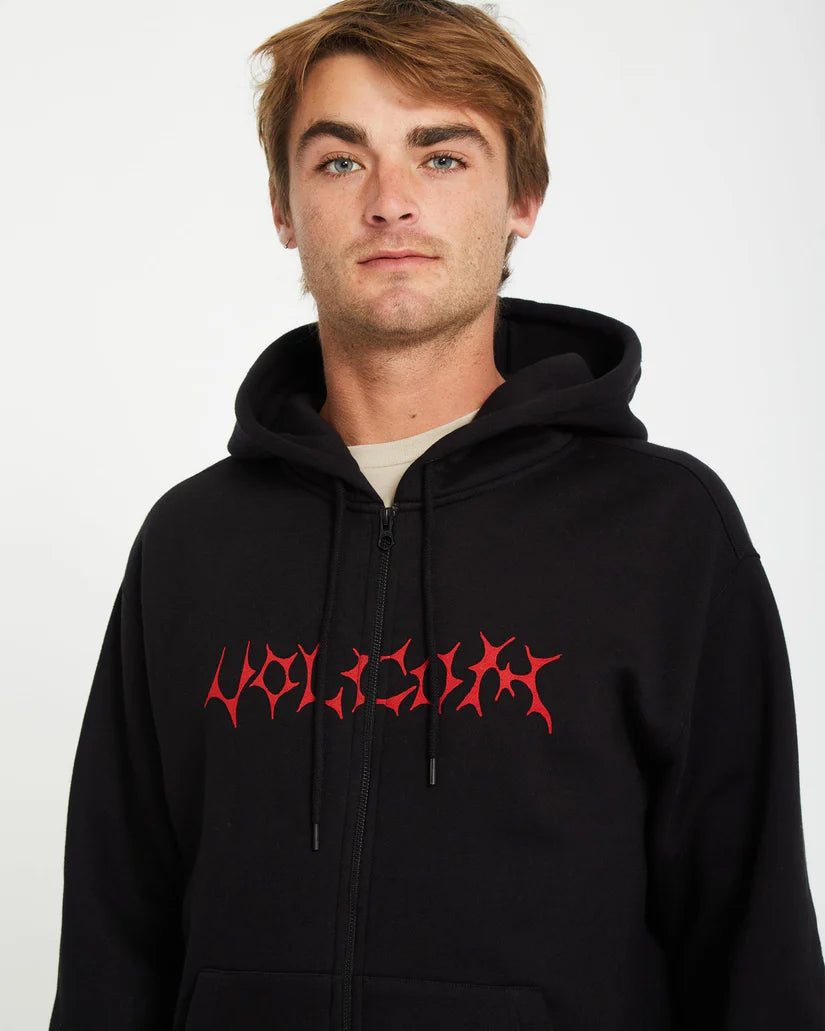 Volcom Watanite Full Zip Hoodie - Black