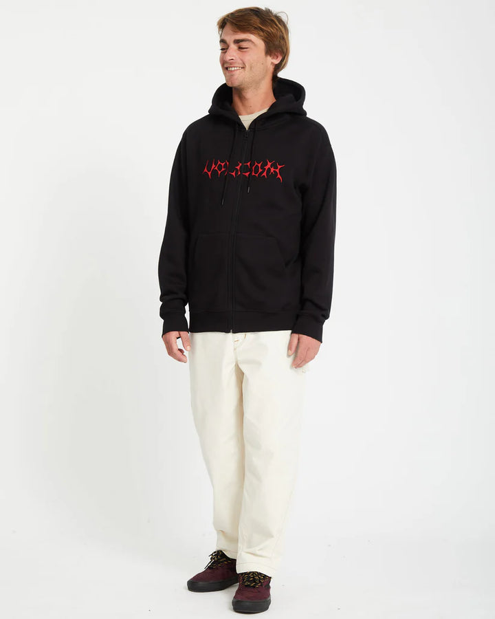 Volcom Watanite Full Zip Hoodie - Black
