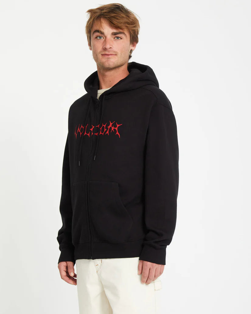 Volcom Watanite Full Zip Hoodie - Black