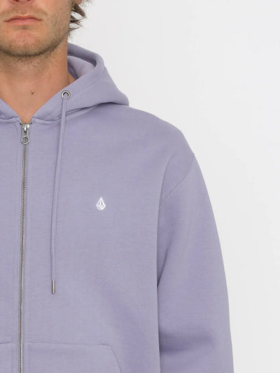 Volcom Single Stone Zip Hoodie - Violet Dust