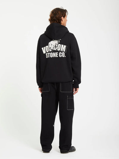 Volcom Watanite Zip Hoodie - Black