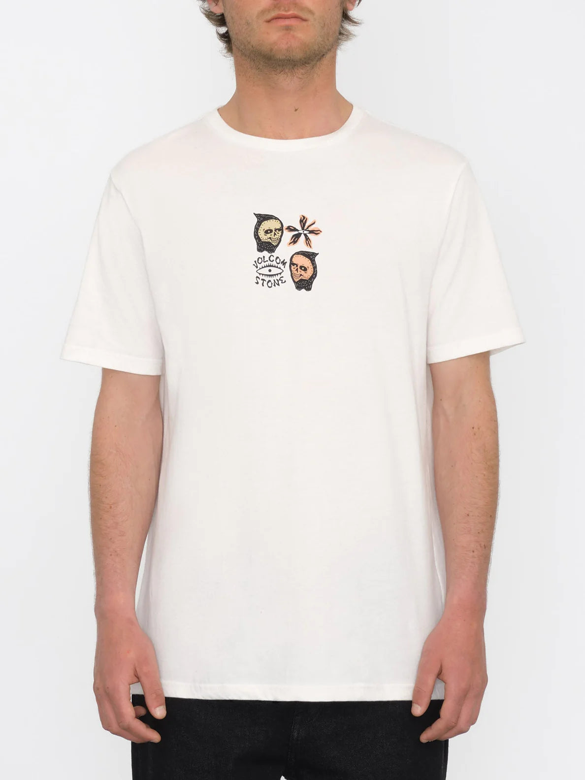 Volcom Flower Budz FTY T-Shirt - Off White