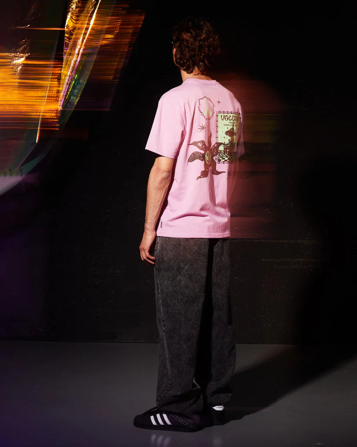 Volcom FA Filip 2 Rygalski T-Shirt Glow In The Dark - Steel Purple