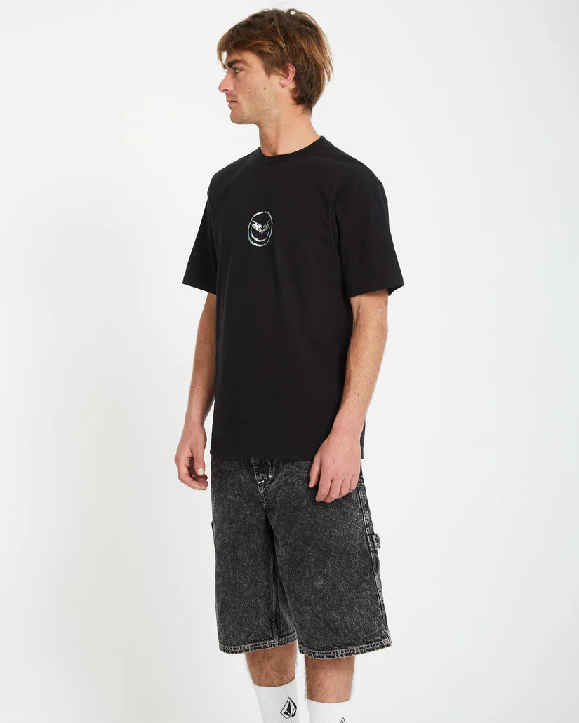 Volcom FA Filip 3 Rygalski T-Shirt - Black