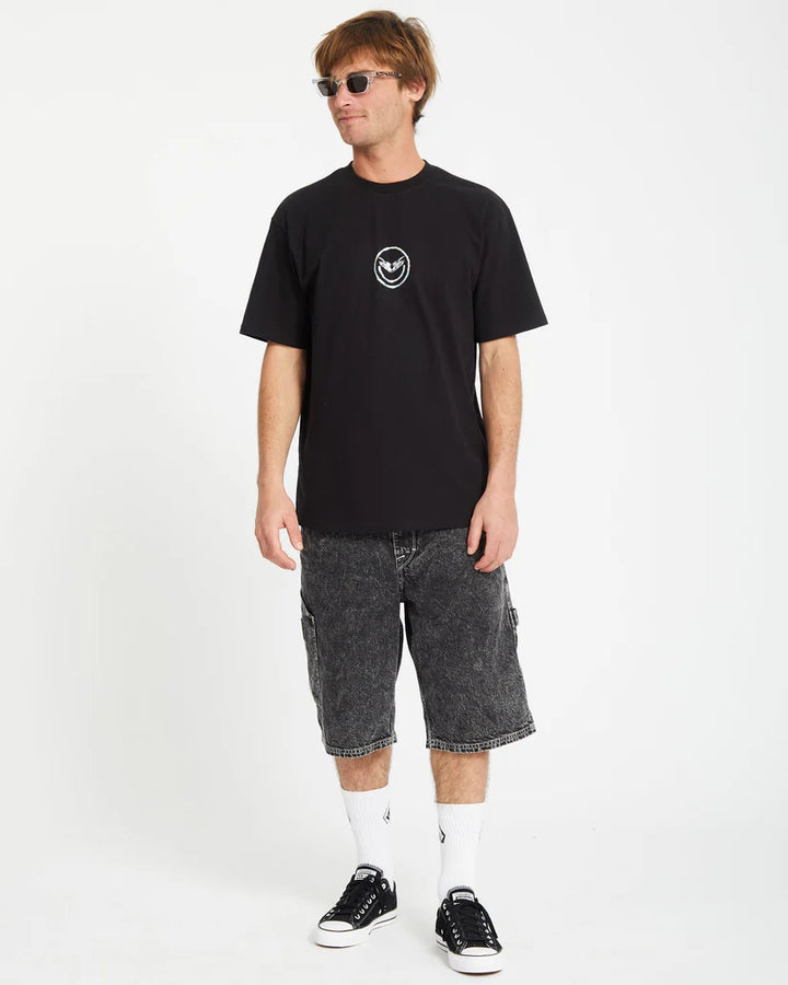 Volcom FA Filip 3 Rygalski T-Shirt - Black