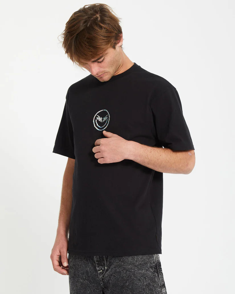 Volcom FA Filip 3 Rygalski T-Shirt - Black