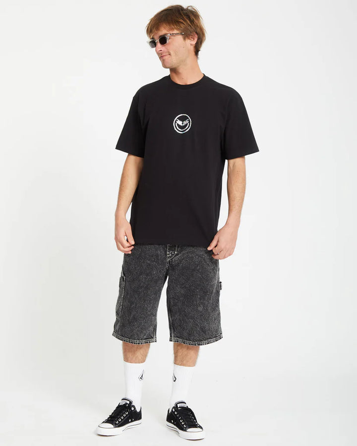 Volcom FA Filip 3 Rygalski T-Shirt - Black