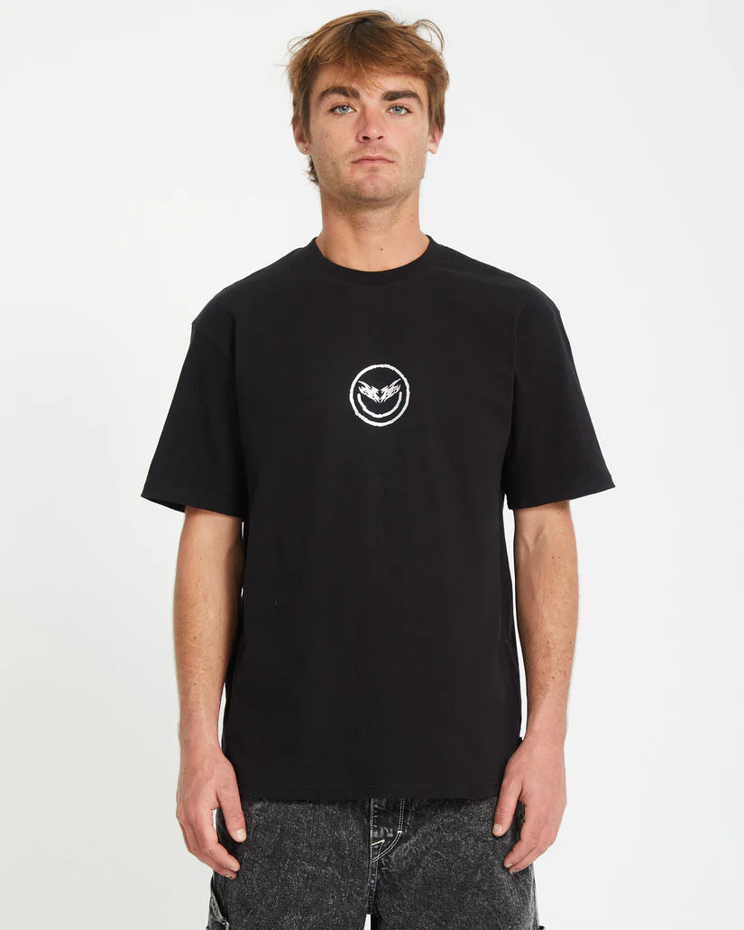 Volcom FA Filip 3 Rygalski T-Shirt - Black