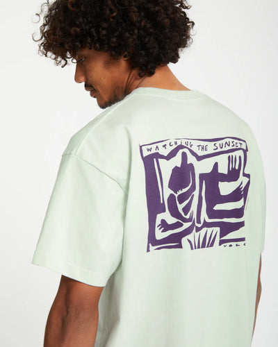 Volcom Flowatch T-Shirt - Cloud Blue