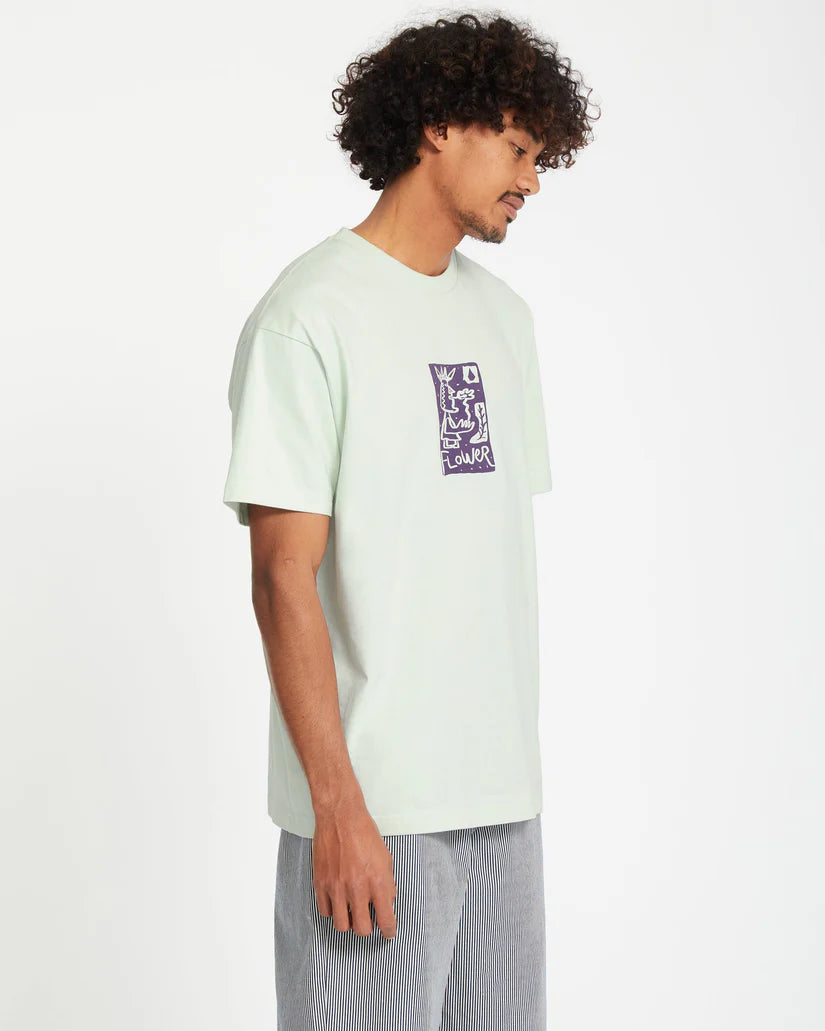 Volcom Flowatch T-Shirt - Cloud Blue