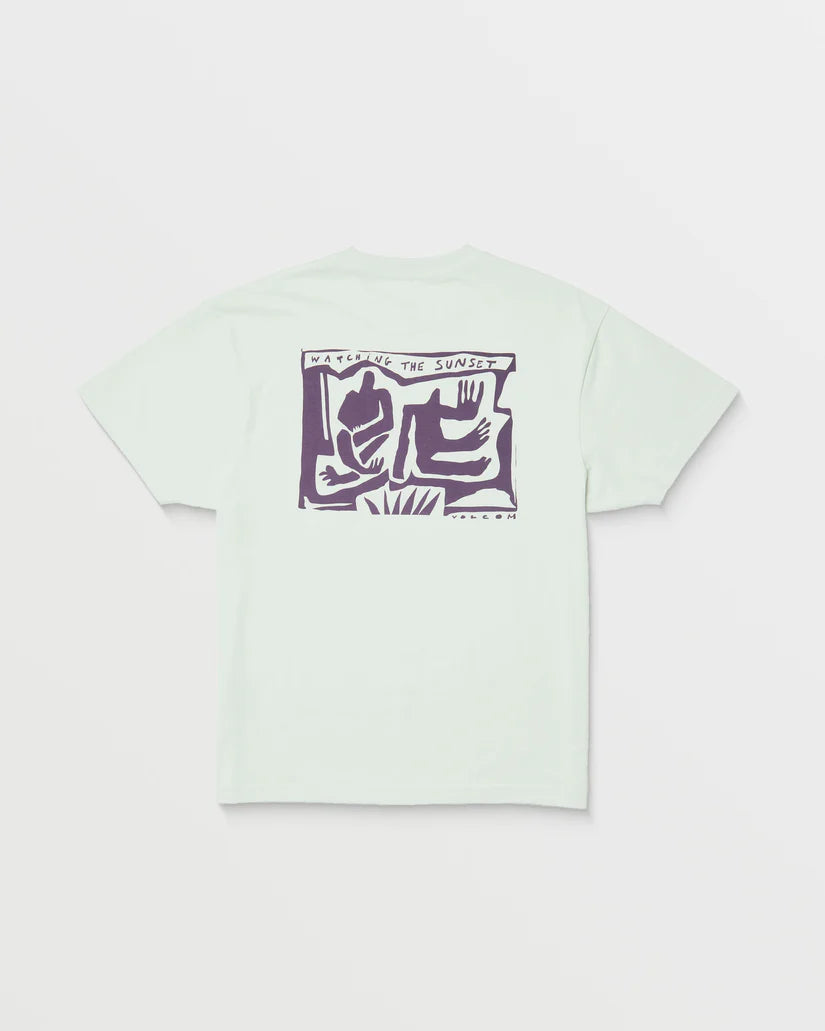 Volcom Flowatch T-Shirt - Cloud Blue