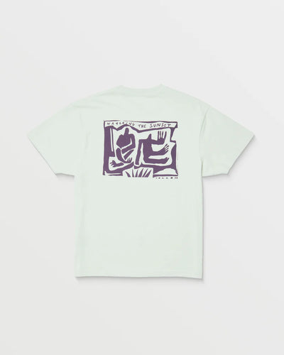 Volcom Flowatch T-Shirt - Cloud Blue
