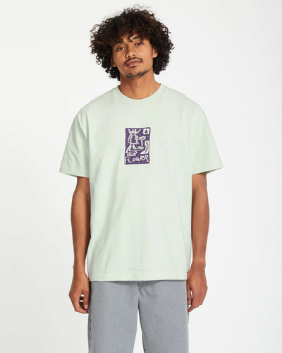 Volcom Flowatch T-Shirt - Cloud Blue