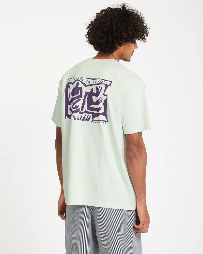 Volcom Flowatch T-Shirt - Cloud Blue