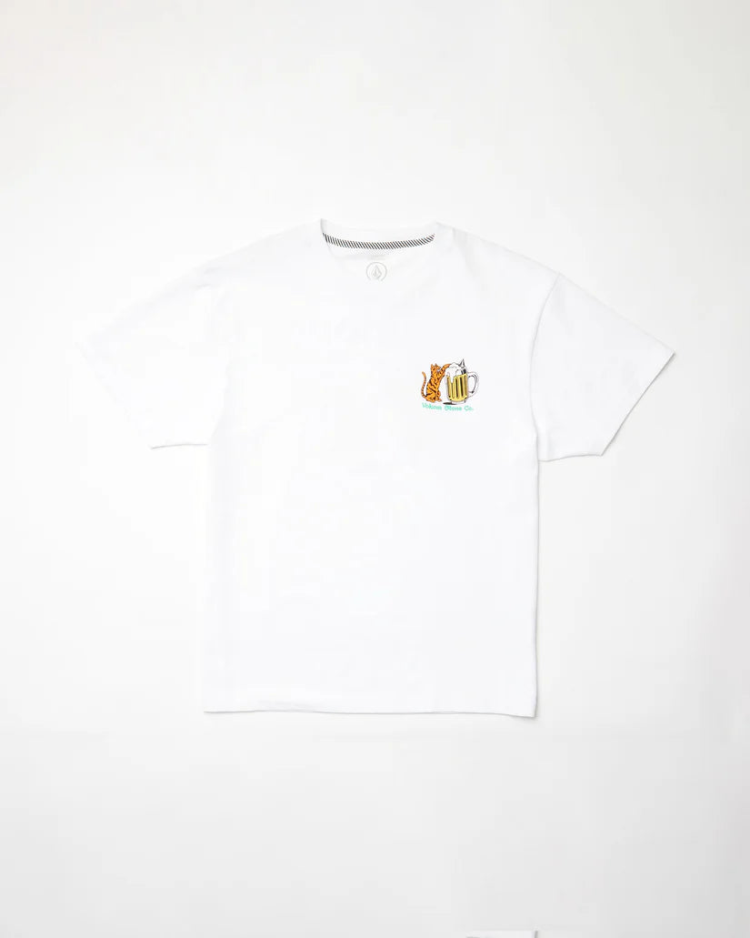 Volcom Curious Cat T-Shirt - White