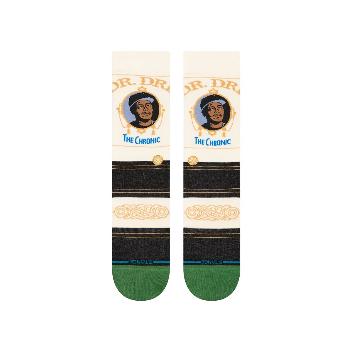 Stance THE CHRONIC CREW SOCKEN Black