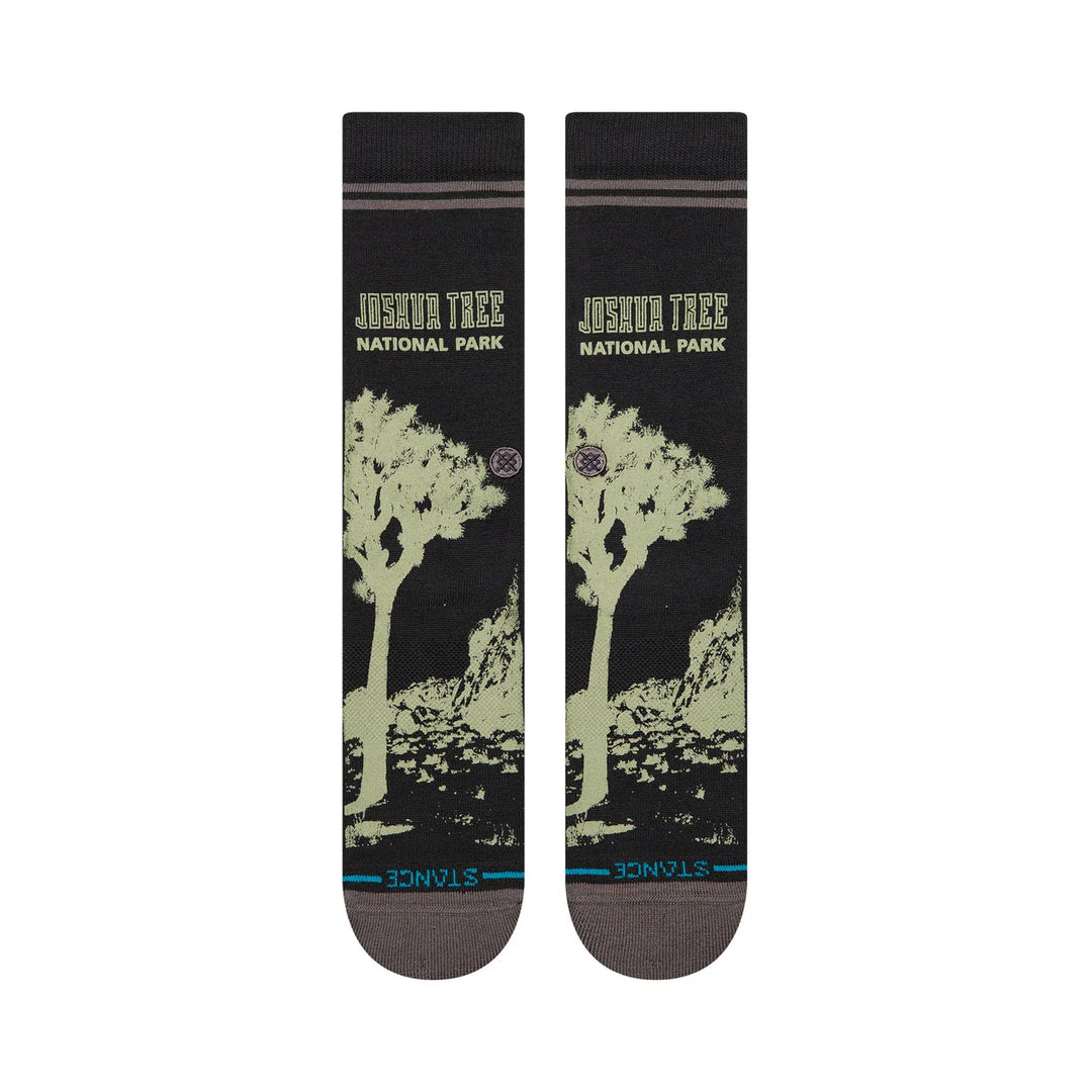 Stance JOSHUA TREE CREW NPF SOCKEN - Black