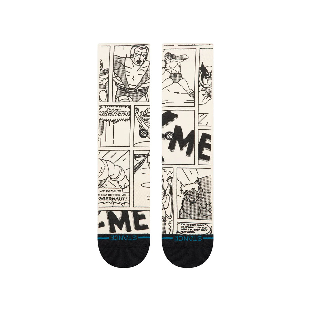 Stance GOOD VS BAD CREW SOCKEN Blackwhite