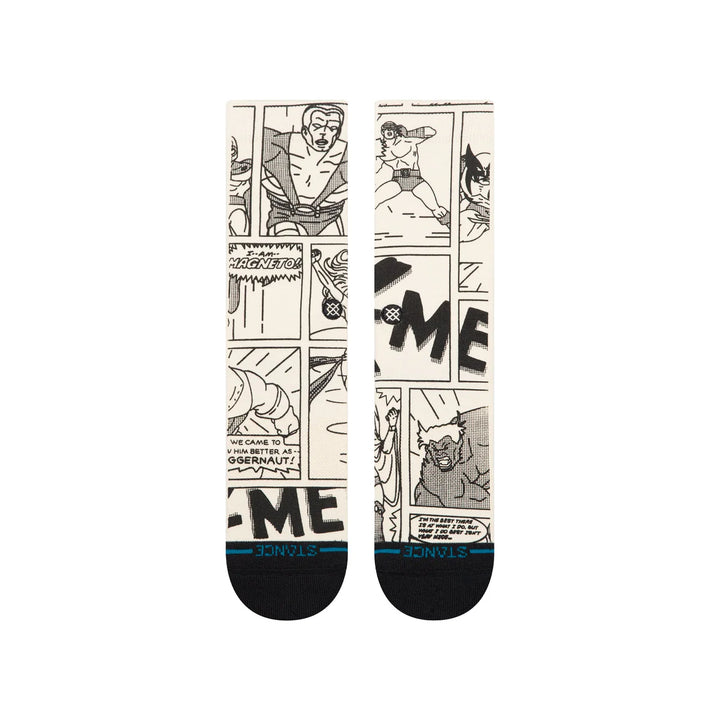 Stance GOOD VS BAD CREW SOCKEN Blackwhite