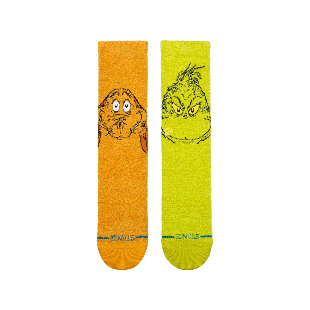 Stance GRINCH AND MAX SOCKEN Green & Orange