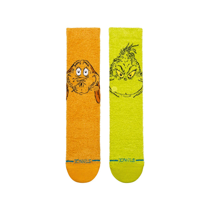 Stance GRINCH AND MAX SOCKEN Green & Orange