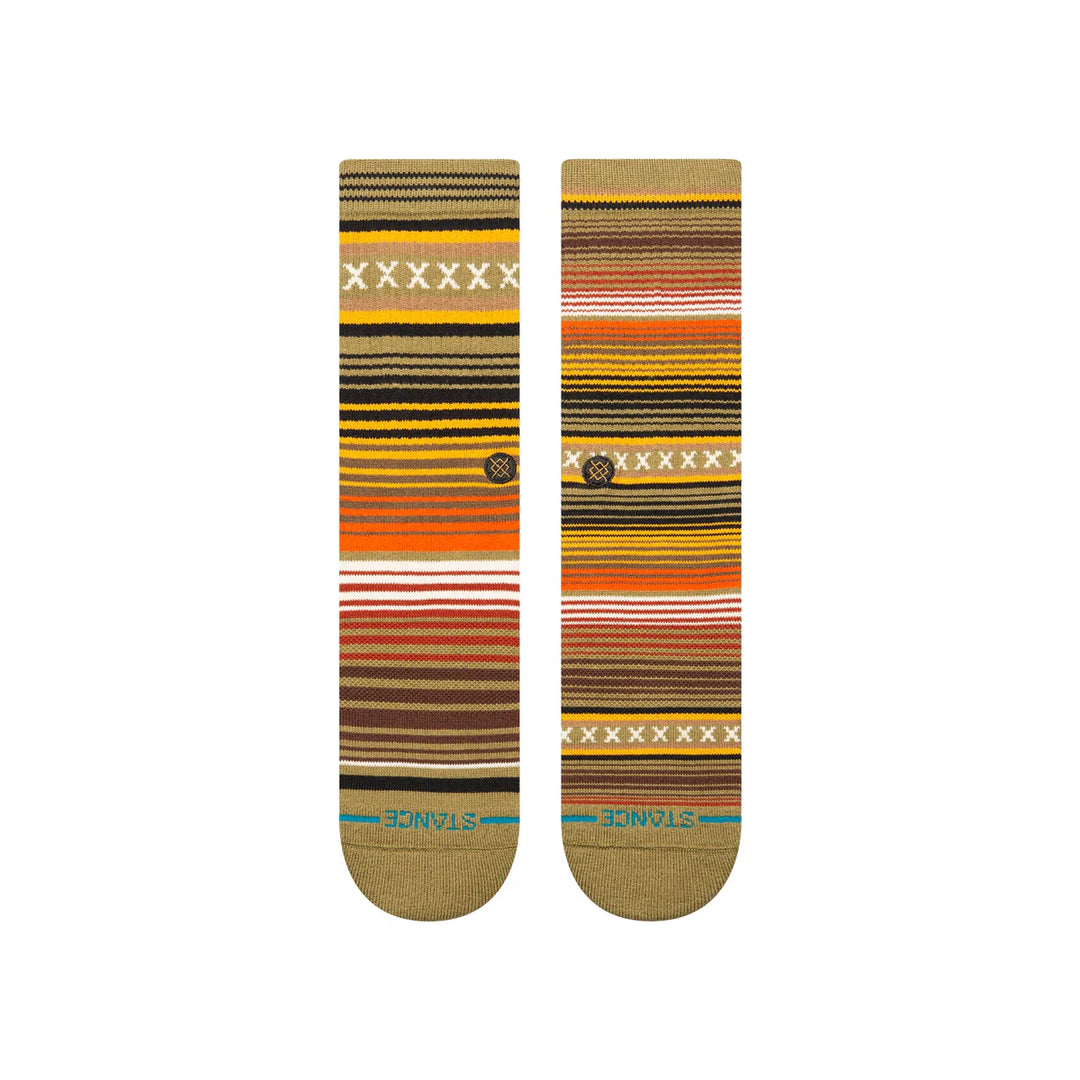 Stance CURREN CREW SOCKEN Chive