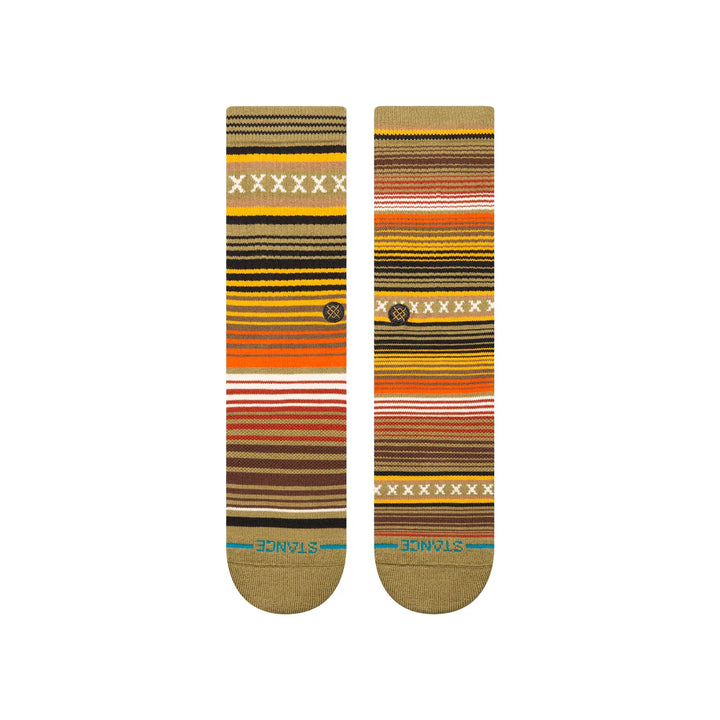 Stance CURREN CREW SOCKEN Chive