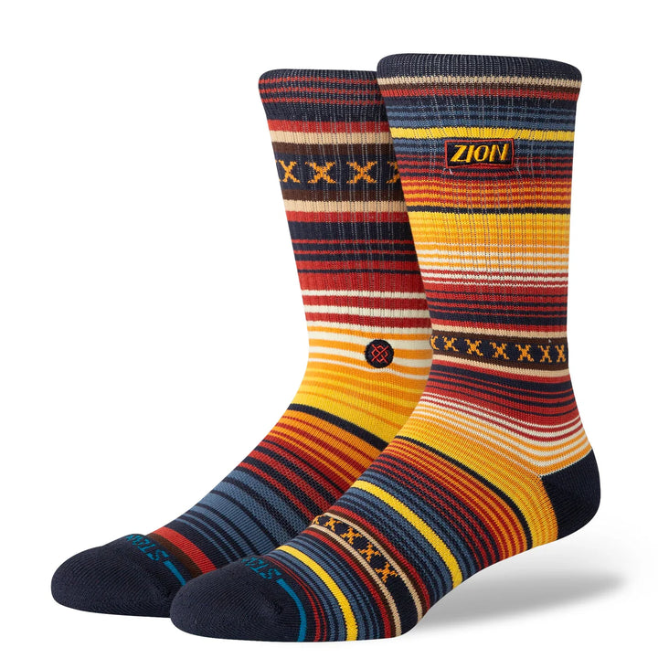Stance CURREN PARKS CREW SOCKEN Navy