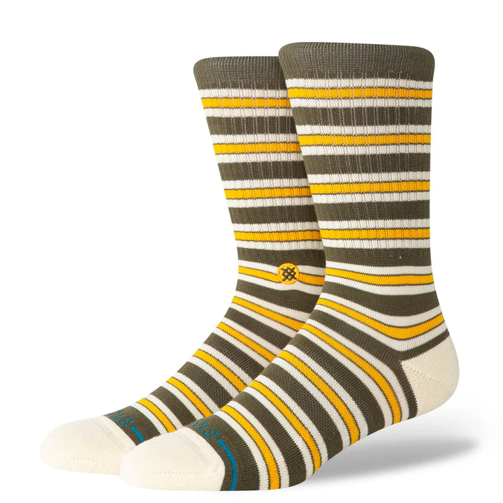 Stance OLLIE CREW SOCKEN Olive