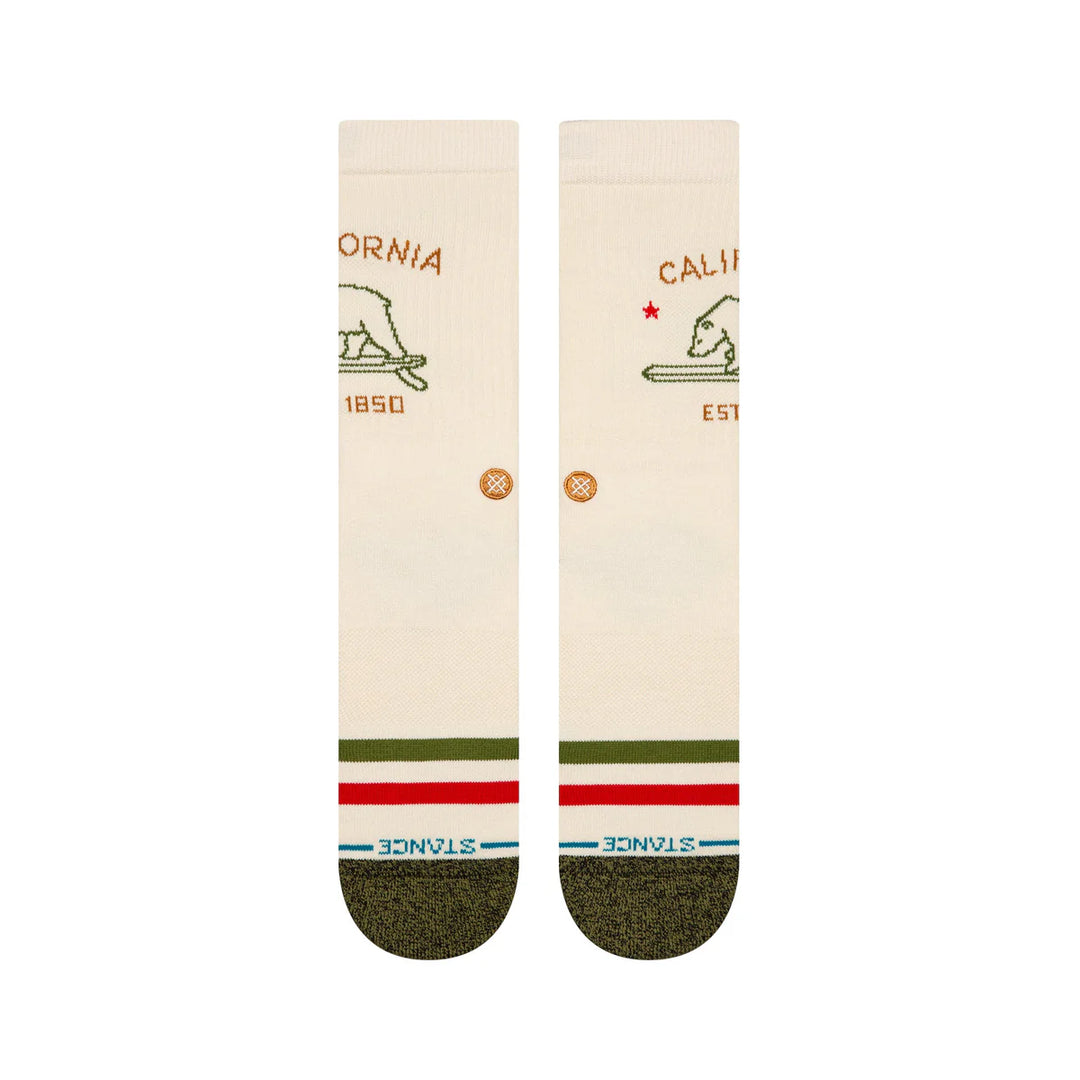 Stance CALIFORNIA REPUBLIC 2 CREW SOCKEN - Beige
