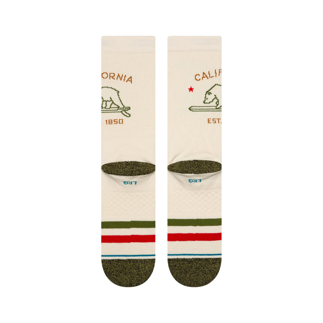 Stance CALIFORNIA REPUBLIC 2 CREW SOCKEN - Beige