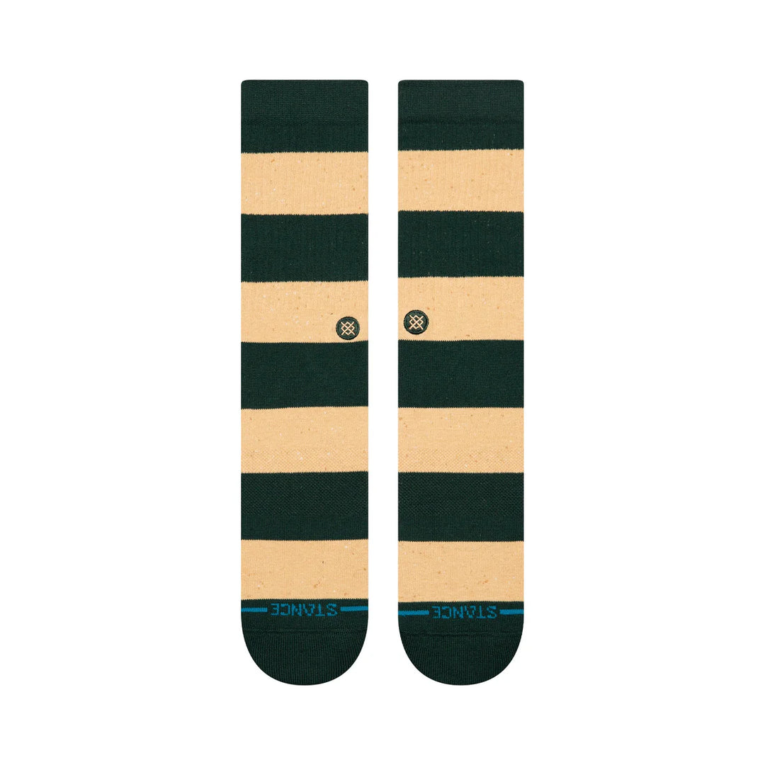 Stance NEP STRIPE CREW SOCKEN Pine