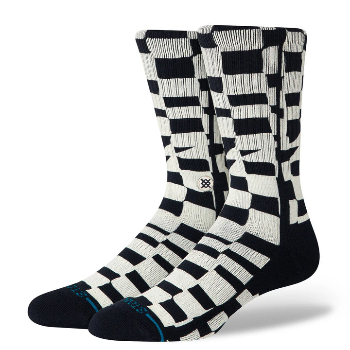 Stance WAVE CHECK CREW SOCKEN