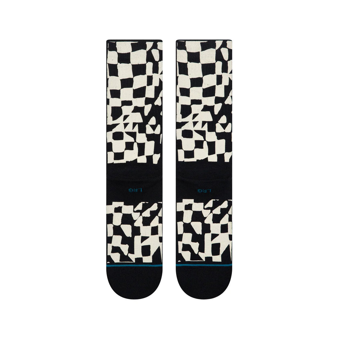 Stance WAVE CHECK CREW SOCKEN