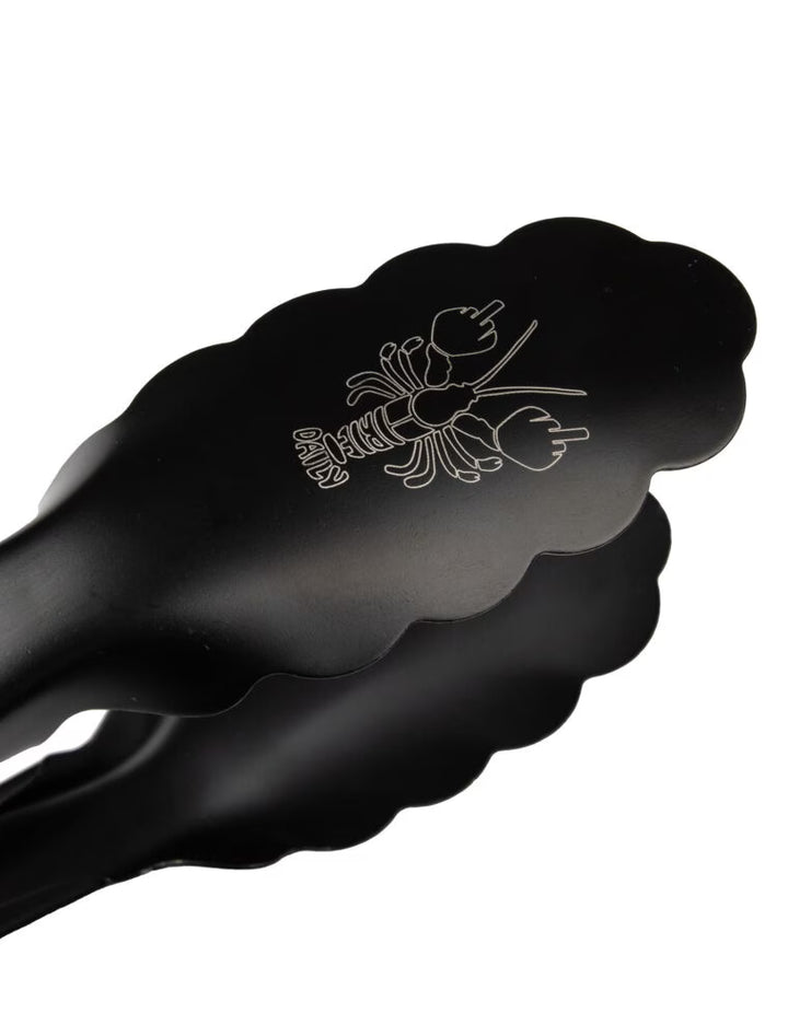 irieDaily Non Merci Grill Tongs Black