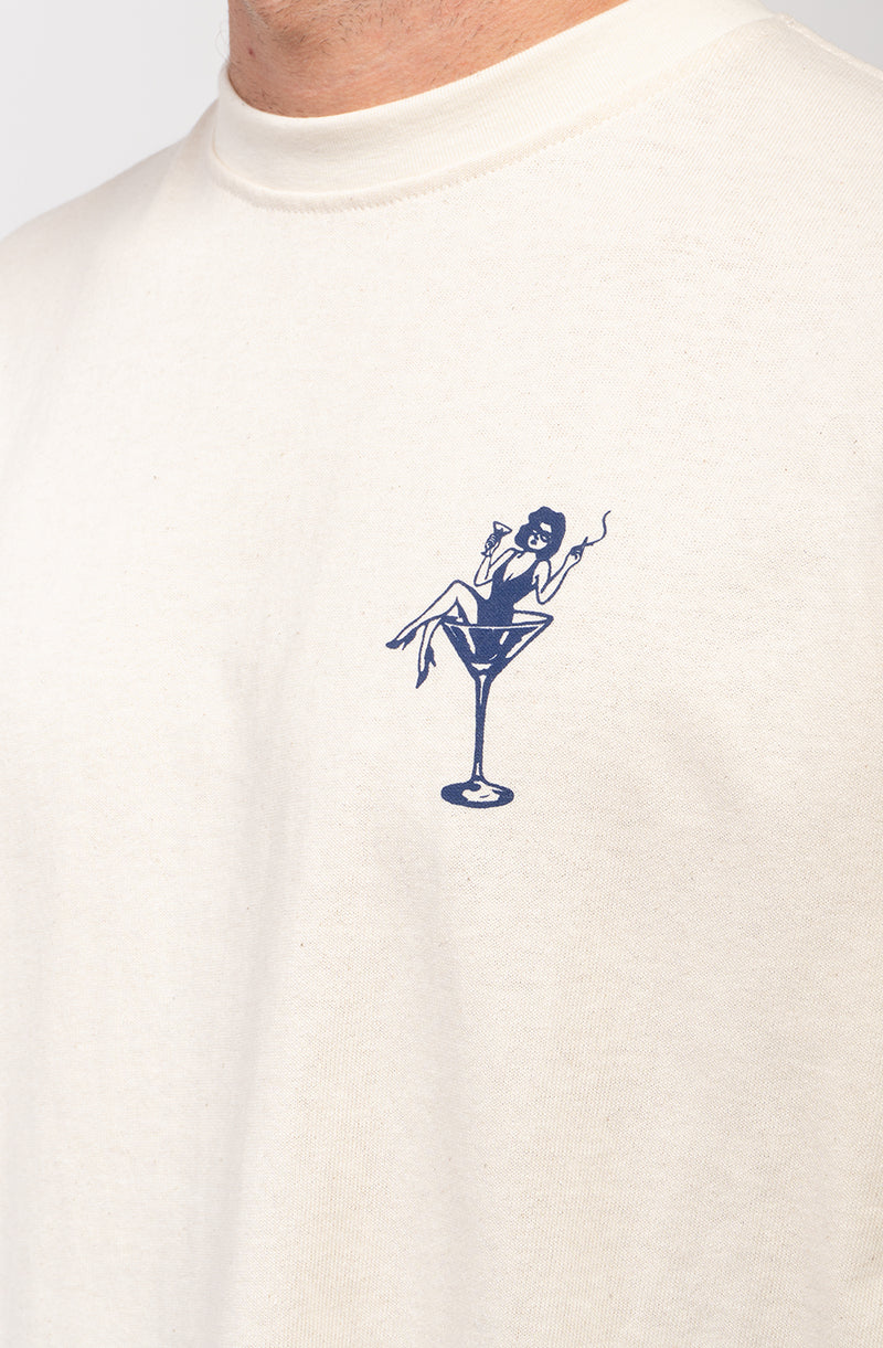 Kaotiko Cheers T-Shirt, Darling  Elfenbein Ivory