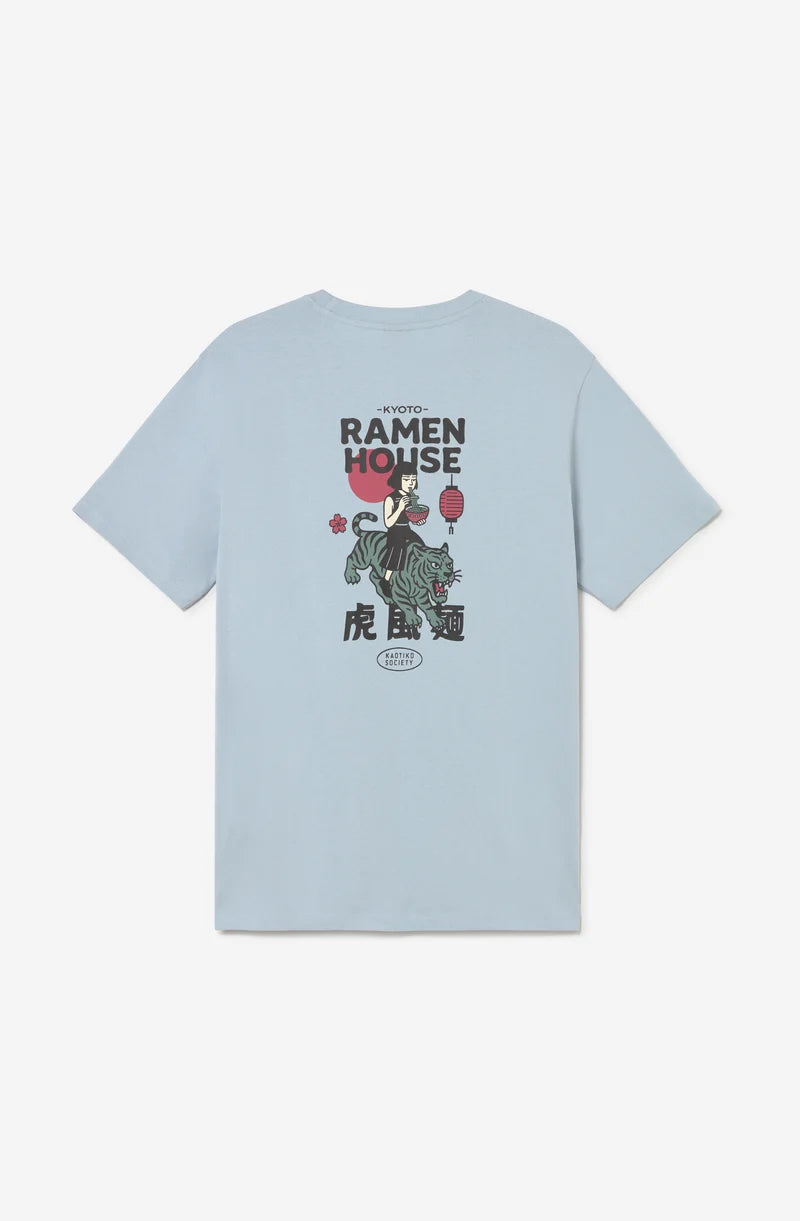 Kaotiko T-Shirt Ramen House T-Shirt - Niagara Blau